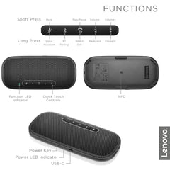 LENOVO accesories Lenovo 700 Ultraportable Bluetooth Speaker USB-C & NFC Rechargeable Battery 12 Hours Play GXD0T32973