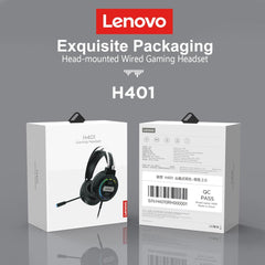 LENOVO accesories Lenovo H401 Wired Gaming RGB Headset with MIC for Laptop PC