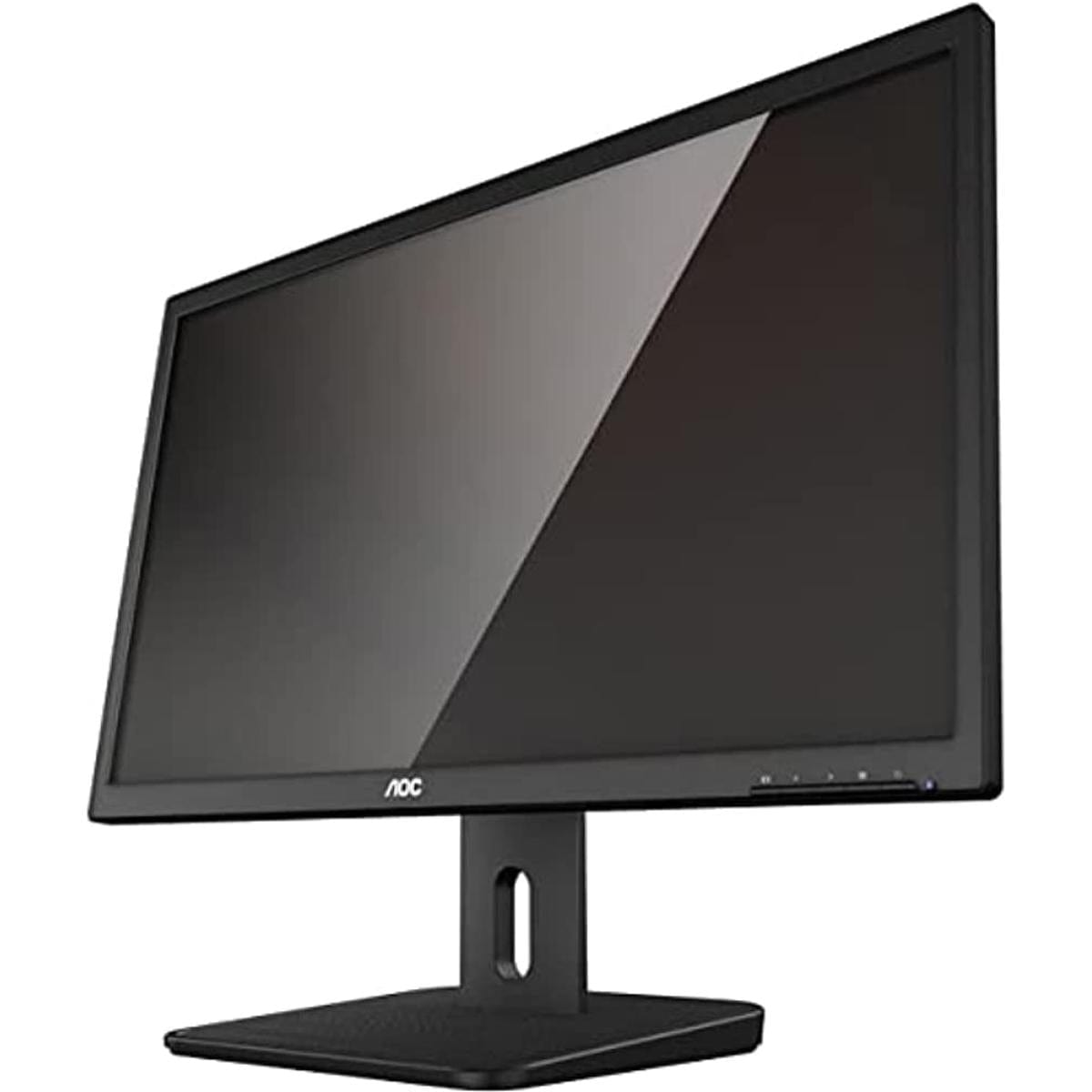 AOC Computer Monitors AOC 20E1H 20" HD+ (1600x900) TN, 60Hz, 5ms, sRGB 99%, HDMI/VGA & Headphone Out (3.5mm) - Black Flat Monitor