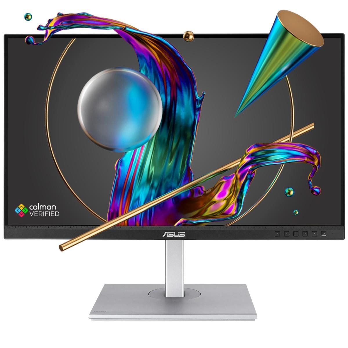 ASUS Computer Monitors ASUS ProArt PA279CV 27''Professional IPS Monitor-4K UHD (3840 x 2160),60Hz,10 bit,100% sRGB,HDR10,USB-C, Full Adjustable Stand,Built in Speakers