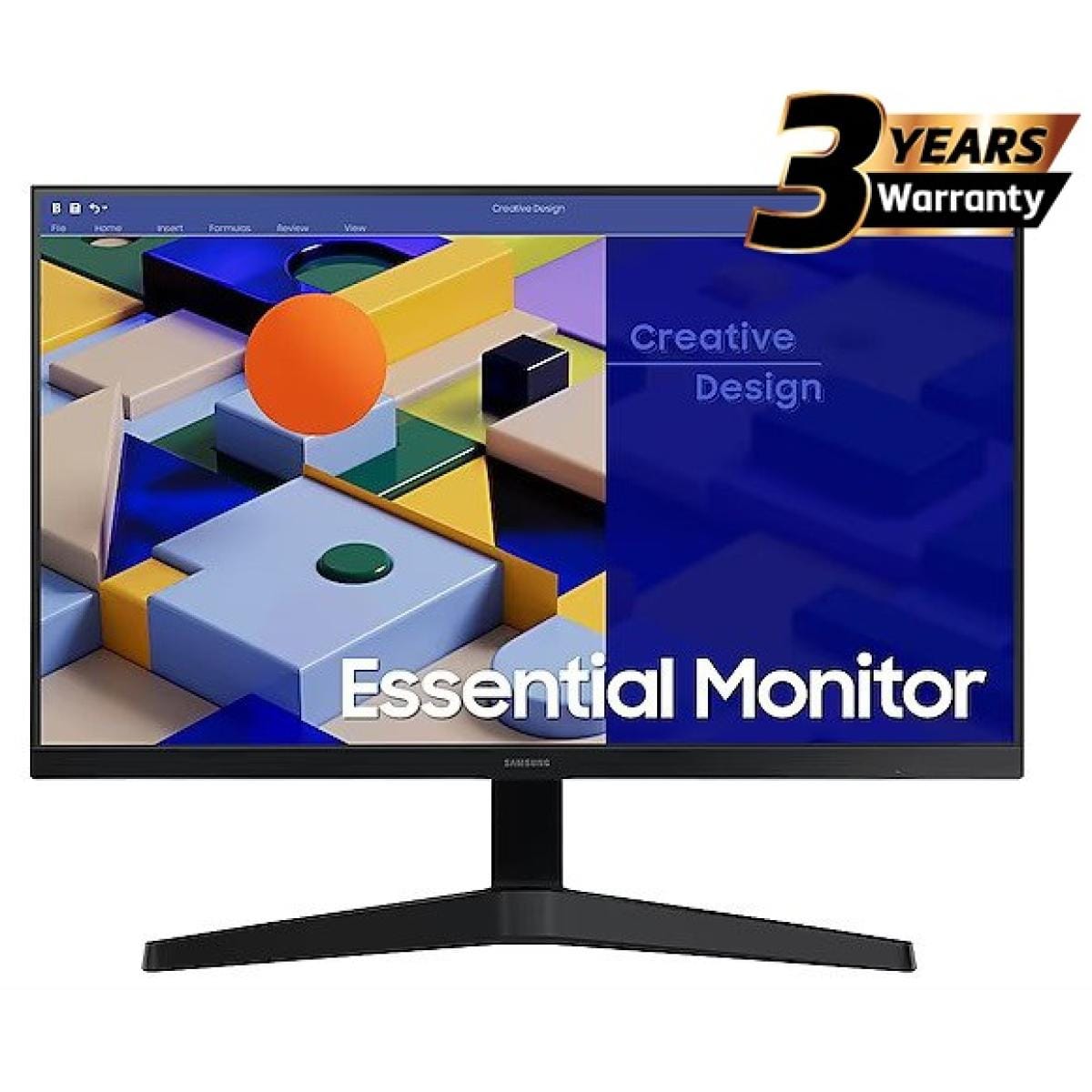 SAMSUNG Computer Monitors Samsung C310 24" Full-HD, IPS Flat Monitor, 75HZ, AMD FreeSync, 5MS (GTG), Borderless Design