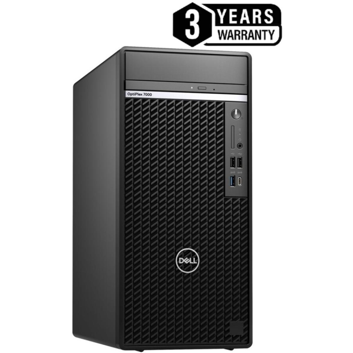 DELL Desktop Computers Dell OptiPlex 7000 Desktop 12th Gen Intel Core i7-12700, 8GB DDR5 Memory, 256GB M.2 NVMe