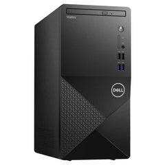 DELL Desktop Computers Dell Vostro 3910 Tower Business Desktop, 12th Gen Intel Core i3-12100, 4GB DDR4 Memory, 1TB HDD, DVD, Wi-Fi and Bluetooth-Black