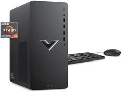 HP Desktop Computers HP Victus 15L TG02-0013w Gaming Desktop AMD Ryzen 5 5600G 8GB RAM 512GB SSD AMD Radeon RX 6400(4GB) Windows 11 Home (Refurbish)