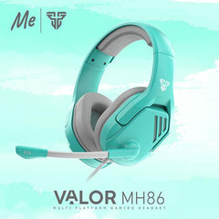 FANTECH GAMING HEADSET Fantech VALOR MH86 Mint Edition Multi-Platform Gaming Headset