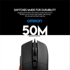 FANTECH GAMING MOUSE FANTECH UX1 Hero Ultimate Macro RGB GAMING MOUSE