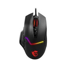 MSI GAMING MOUSE MSI Clutch GM20 Gaming Mouse, RGB Glare, Black