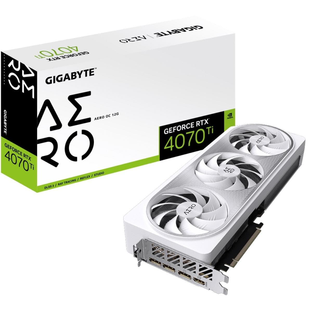 GIGABYTE GPU GIGABYTE GeForce RTX 4070 Ti AERO OC 12GB GDDR6X