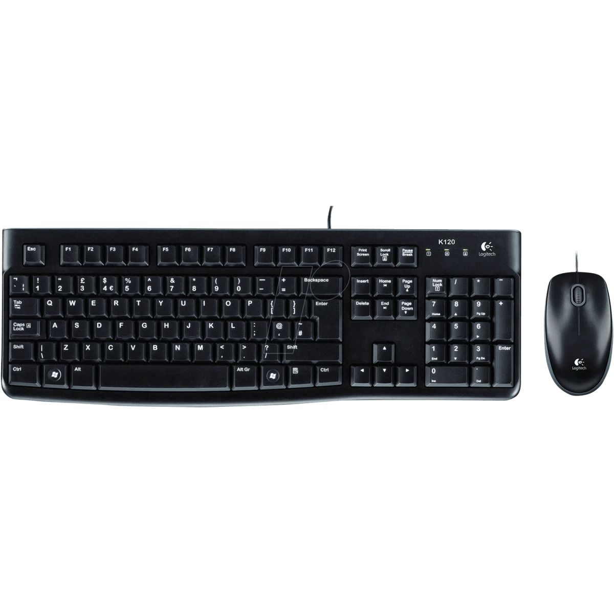 FANTECH Keyboard Logitech MK120 Desktop Wire Kit (Keyboard and Mouse ) wireless USB