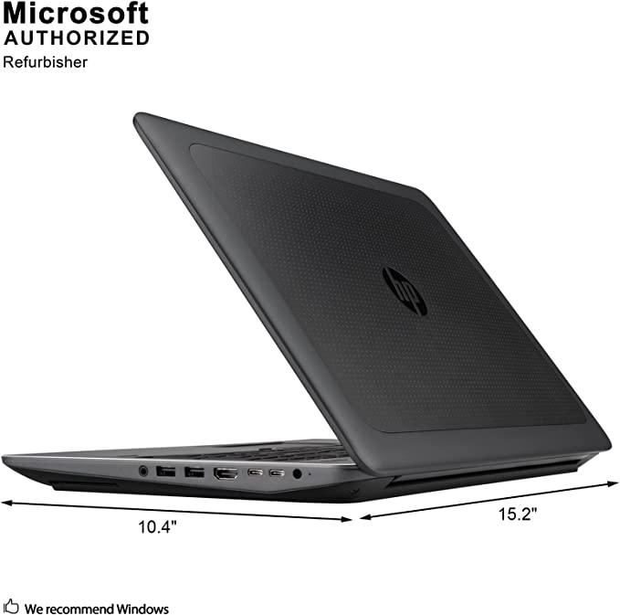 HP Laptops HP Worstation ZBook 15 G3 15.6" FHD Laptop, Core i7-6700HQ 2.6GHz, 16GB RAM, 512GB Solid State Drive, Windows 10 Pro 64bit, AMD RirePro W5170M