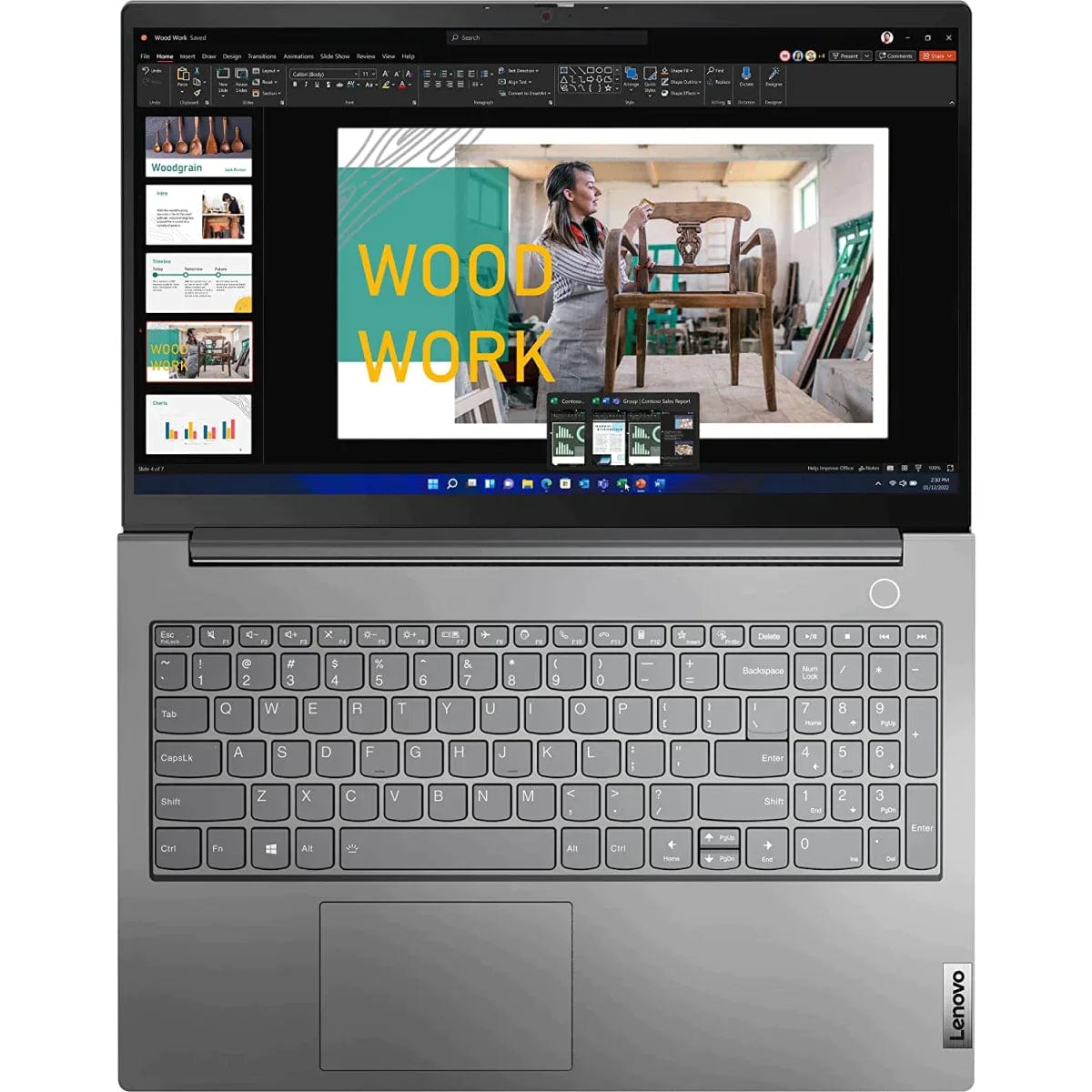 LENOVO Laptops Lenovo NEW ThinkBook 15 Gen 4 (2022) nVidia MX550 . Intel Core i7 12Gen  Powerful, Secure & Stylish Business Class Laptop