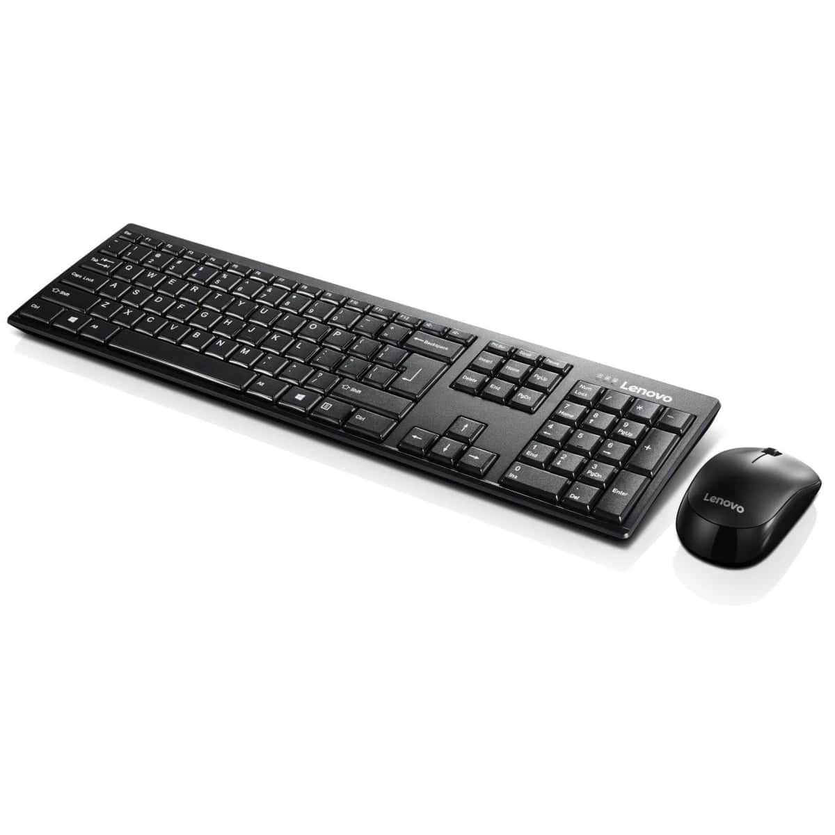 LENOVO OFFICE KEYBOARD Lenovo 100 Wireless Combo Keyboard with Mouse Arabic / English - Back