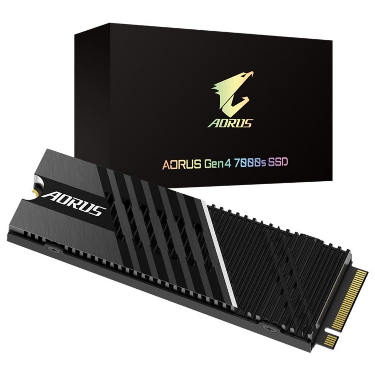 GIGABYTE Solid State Drive GIGABYTE AORUS NVMe Gen4 SSD M.2 1TB UP TO 7000 MB/s