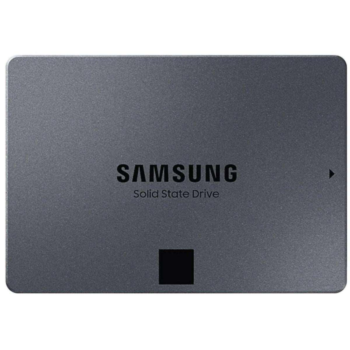 SAMSUNG Solid State Drive Samsung SSD 870 QVO 1TB, 2.5”, Intelligent Turbo Write,V-NAND reliability Latest 4-bit MLC technology, Black