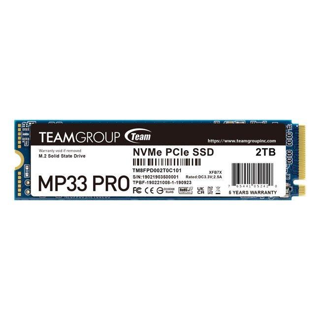 TEAMGROUP Solid State Drive TeamGroup MP33 PRO - M.2 NVME 2TB